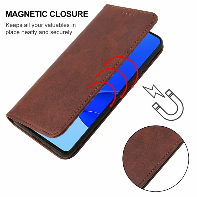 For Huawei Nova 9 Magnetic Closure Leather Phone Case