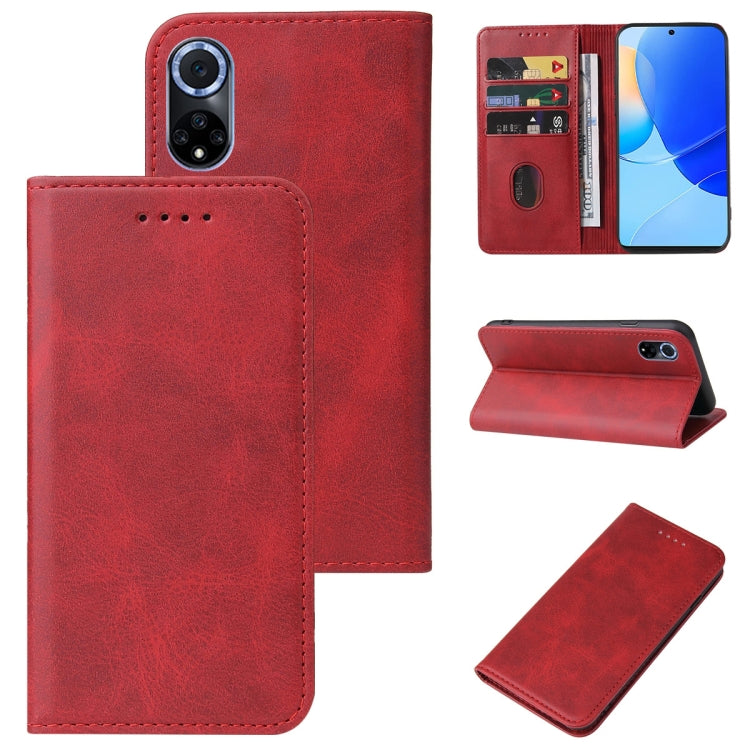 For Huawei Nova 9 Magnetic Closure Leather Phone Case