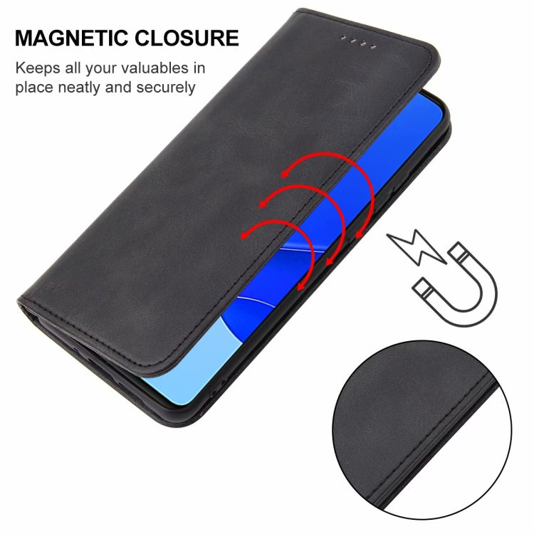 For Huawei Nova 9 SE Magnetic Closure Leather Phone Case
