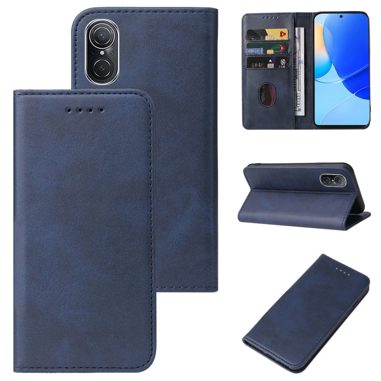 For Huawei Nova 9 SE Magnetic Closure Leather Phone Case