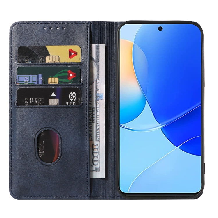 For Huawei Nova 9 SE Magnetic Closure Leather Phone Case