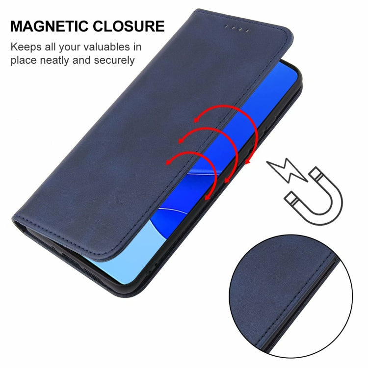 For Huawei Nova 9 SE Magnetic Closure Leather Phone Case