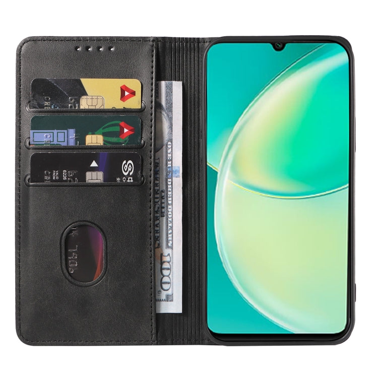 For Huawei Nova Y60 Magnetic Closure Leather Phone Case