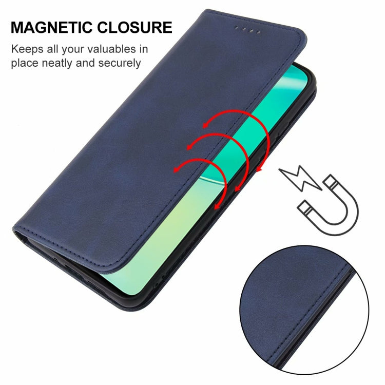 For Huawei Nova Y60 Magnetic Closure Leather Phone Case