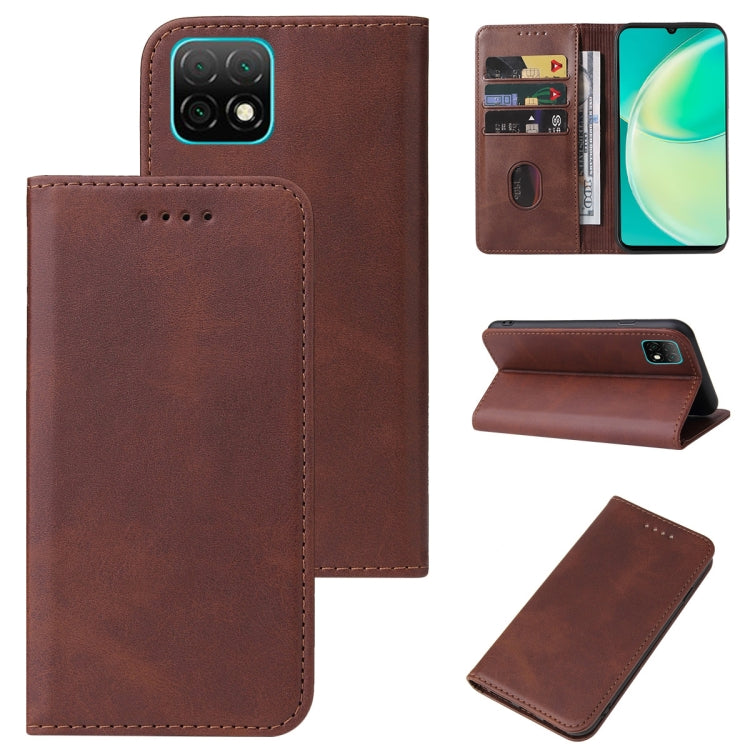 For Huawei Nova Y60 Magnetic Closure Leather Phone Case