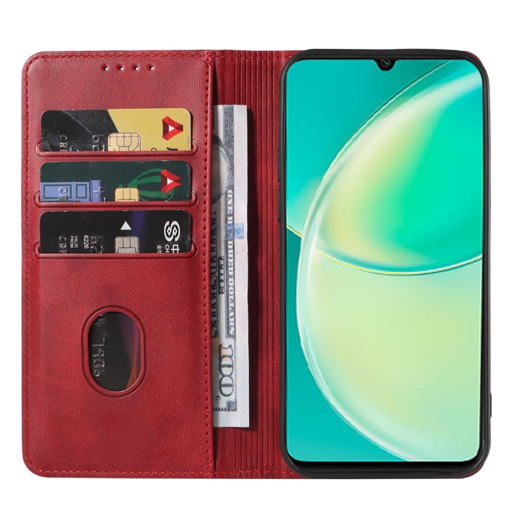 For Huawei Nova Y60 Magnetic Closure Leather Phone Case