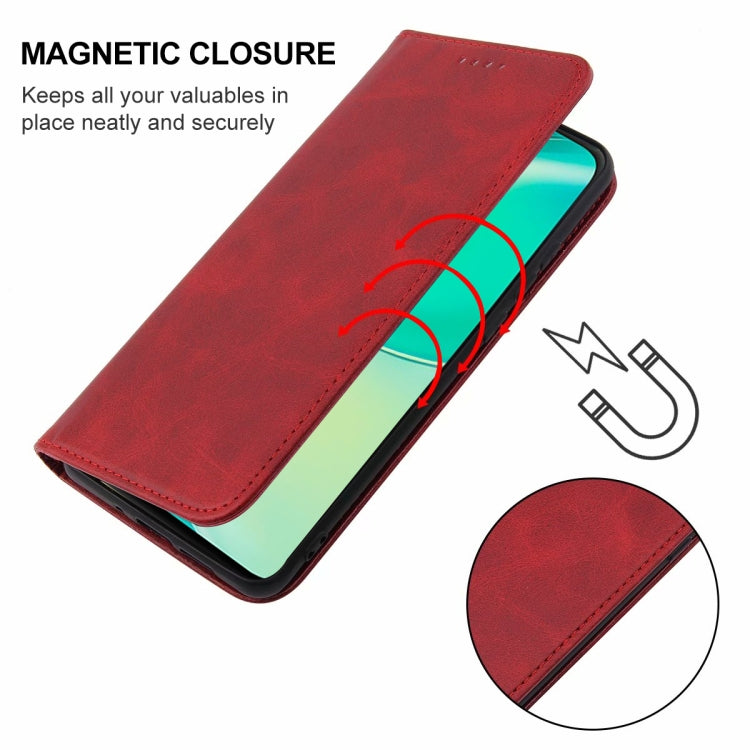 For Huawei Nova Y60 Magnetic Closure Leather Phone Case