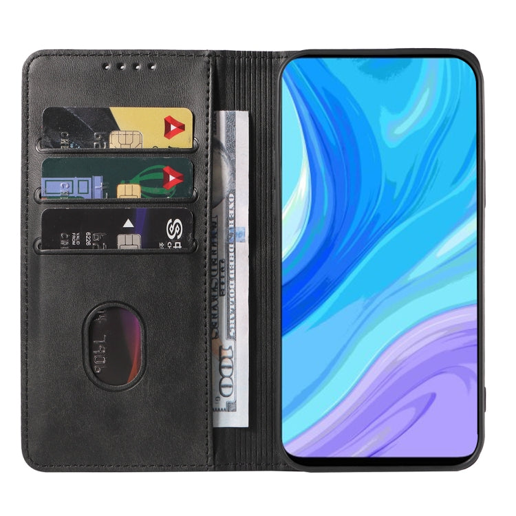 For Huawei P Smart Pro Magnetic Closure Leather Phone Case