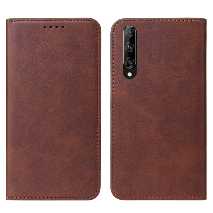 For Huawei P Smart Pro Magnetic Closure Leather Phone Case