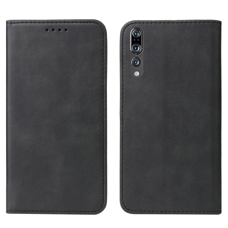 For Huawei P20 Magnetic Closure Leather Phone Case