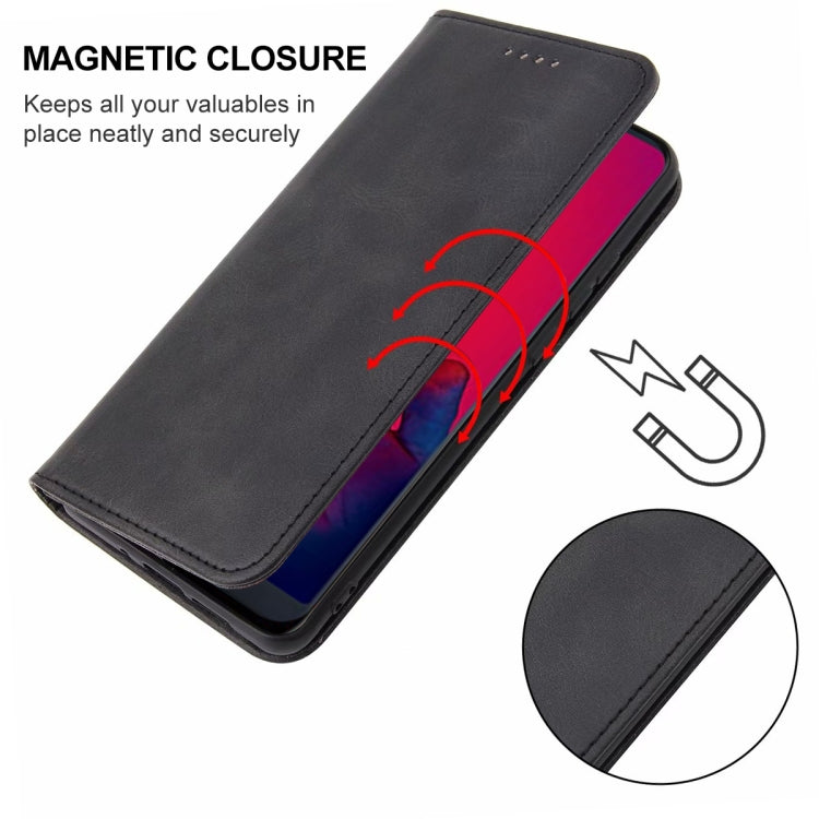 For Huawei P20 Magnetic Closure Leather Phone Case