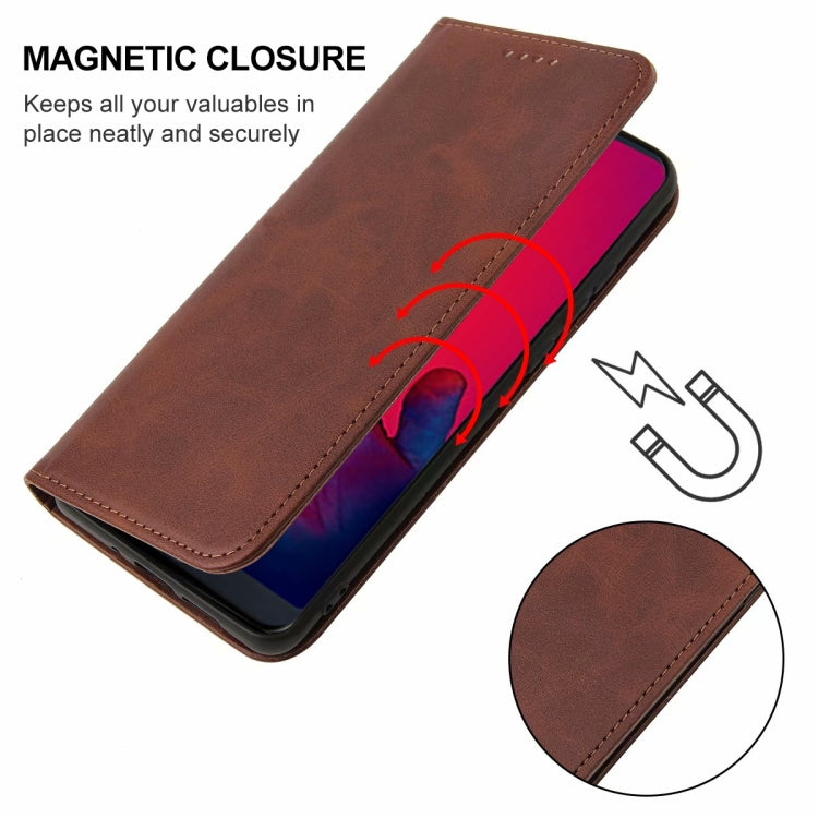 For Huawei P20 Magnetic Closure Leather Phone Case