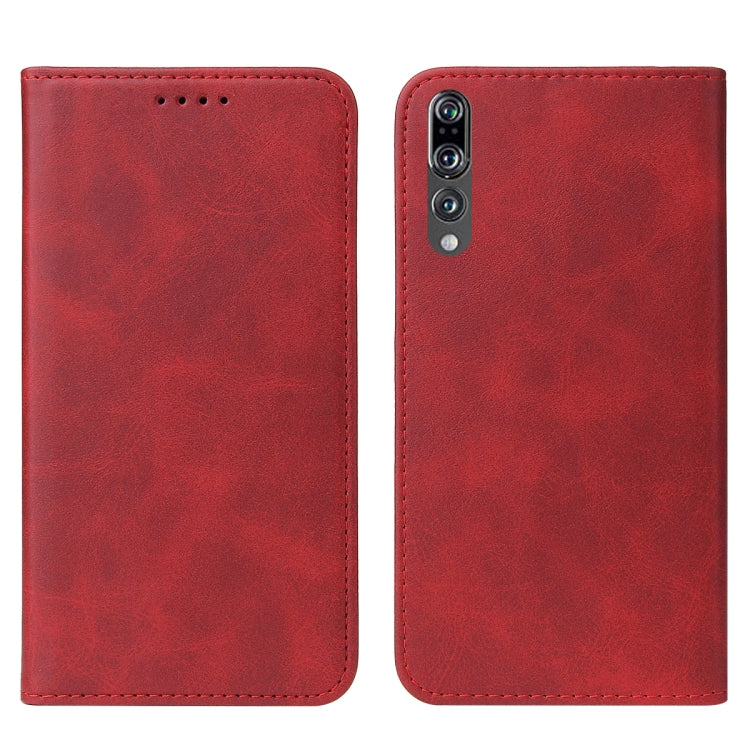 For Huawei P20 Magnetic Closure Leather Phone Case