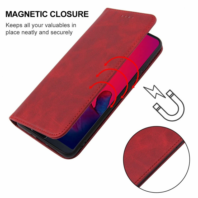 For Huawei P20 Magnetic Closure Leather Phone Case