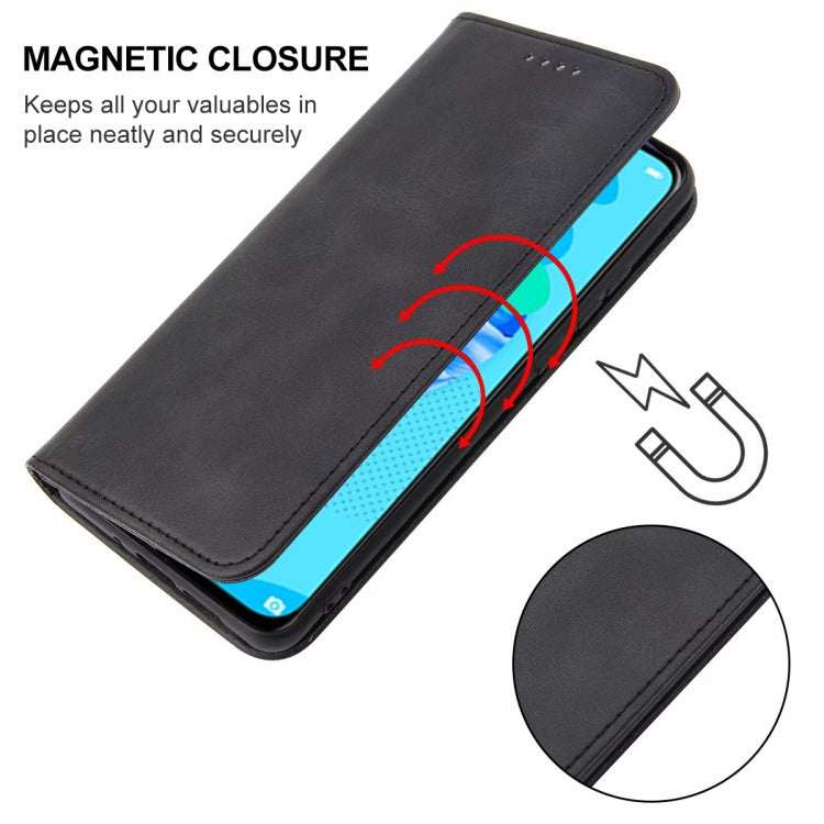 For Huawei P20 Lite 2019 Magnetic Closure Leather Phone Case