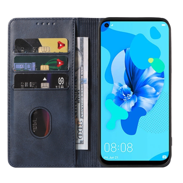 For Huawei P20 Lite 2019 Magnetic Closure Leather Phone Case