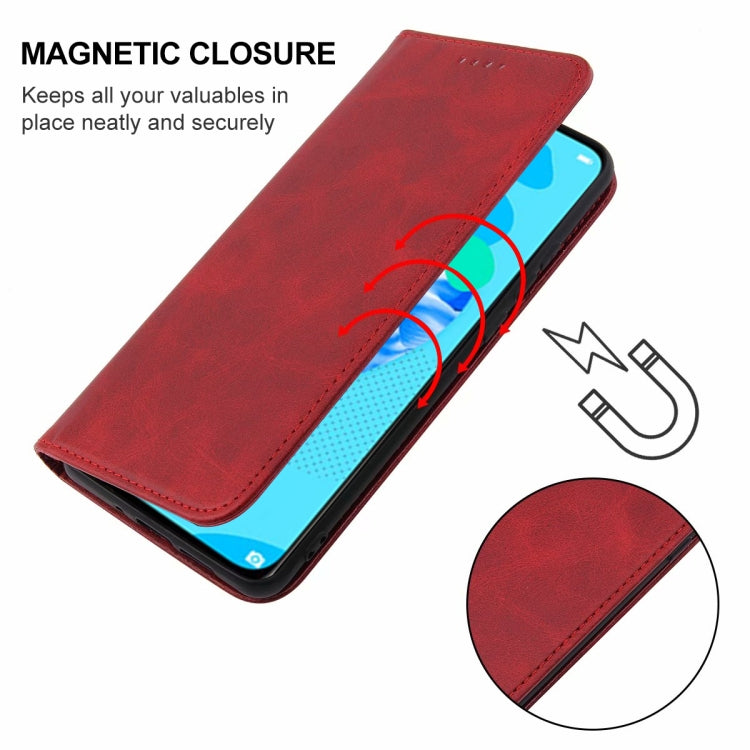 For Huawei P20 Lite 2019 Magnetic Closure Leather Phone Case