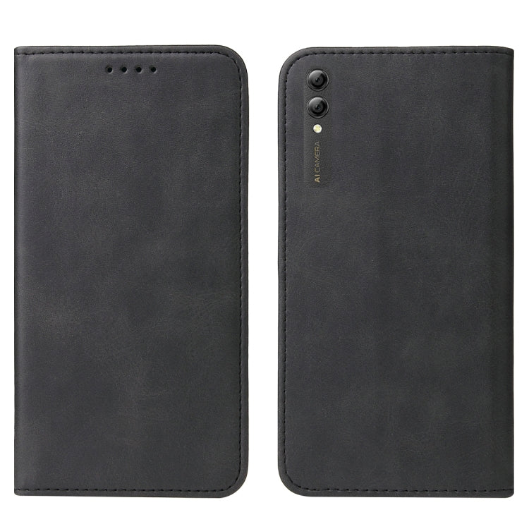 For Huawei Y Max Magnetic Closure Leather Phone Case