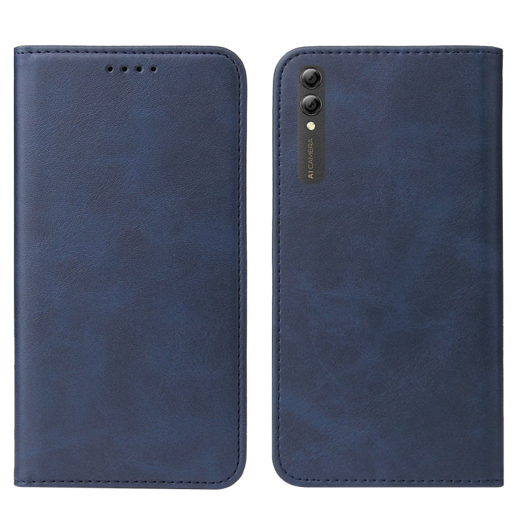 For Huawei Y Max Magnetic Closure Leather Phone Case