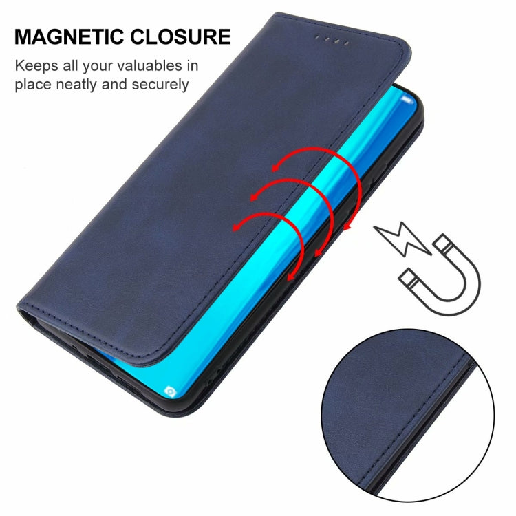 For Huawei Y Max Magnetic Closure Leather Phone Case