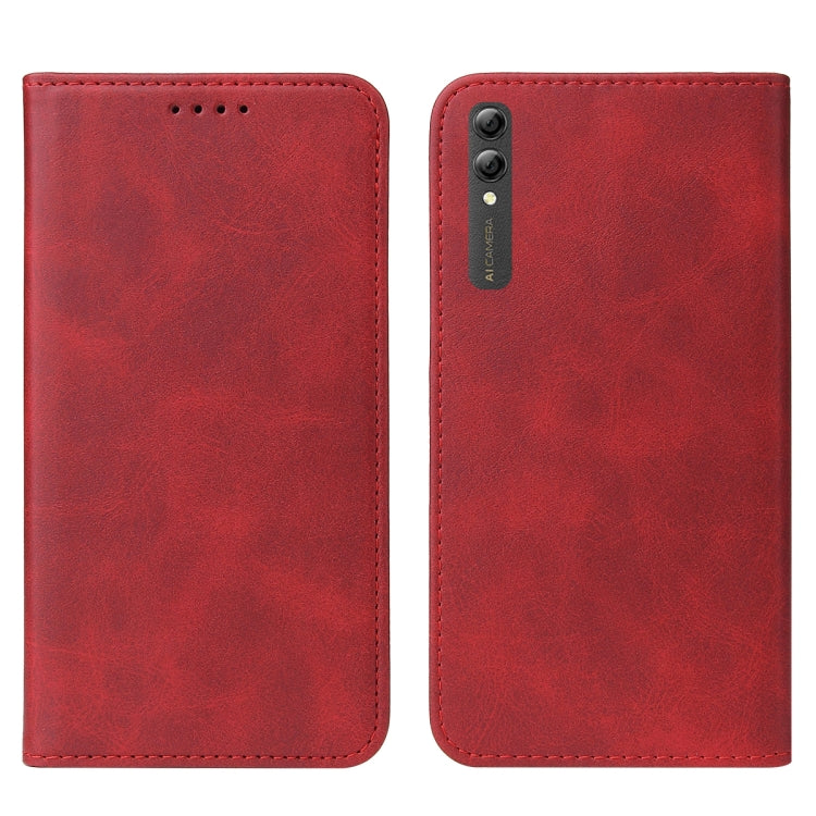 For Huawei Y Max Magnetic Closure Leather Phone Case