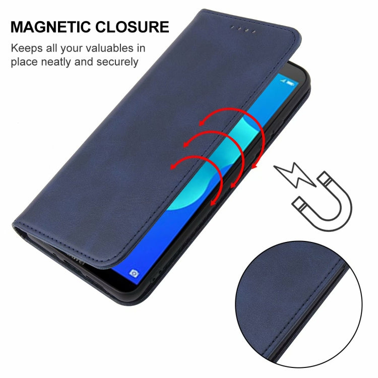 For Huawei Y5 Lite 2018 Magnetic Closure Leather Phone Case