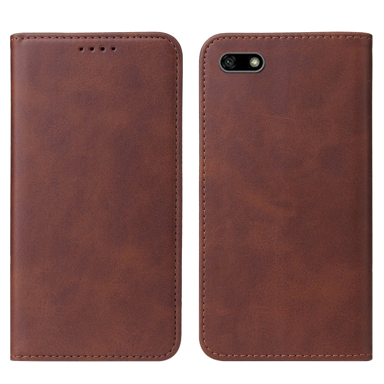 For Huawei Y5 Lite 2018 Magnetic Closure Leather Phone Case
