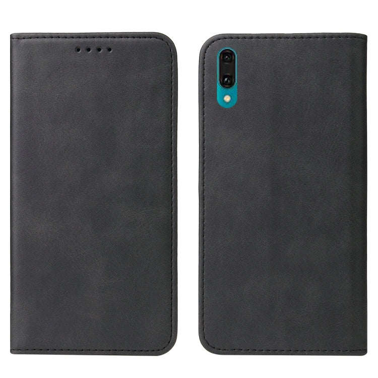 For Huawei Enjoy 9 Magnetic Closure Leather Phone Case