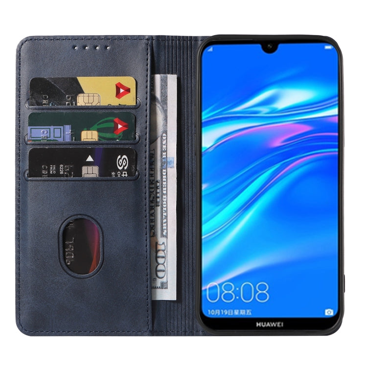 For Huawei Enjoy 9 Magnetic Closure Leather Phone Case
