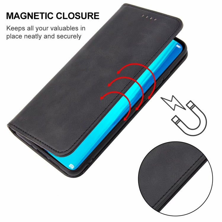 For Huawei Enjoy Max Magnetic Closure Leather Phone Case