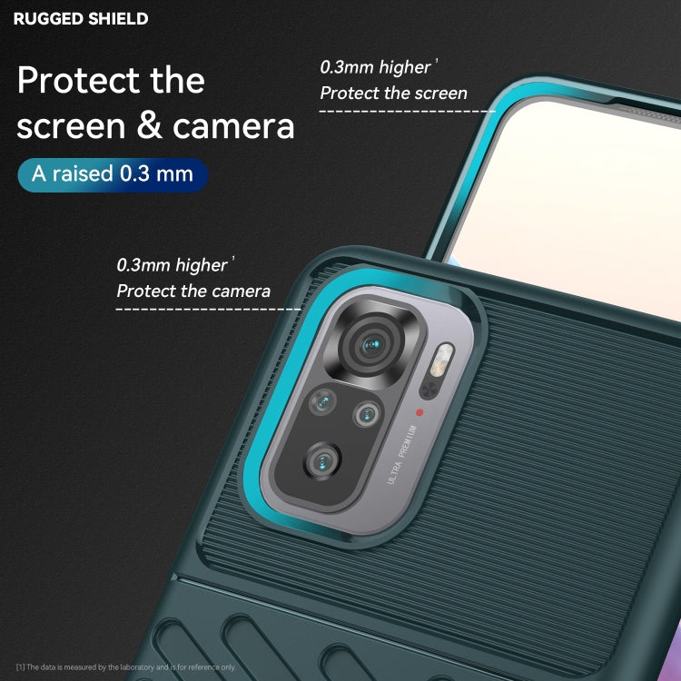 For Xiaomi Poco M5S Thunderbolt Shockproof TPU Protective Soft Phone Case