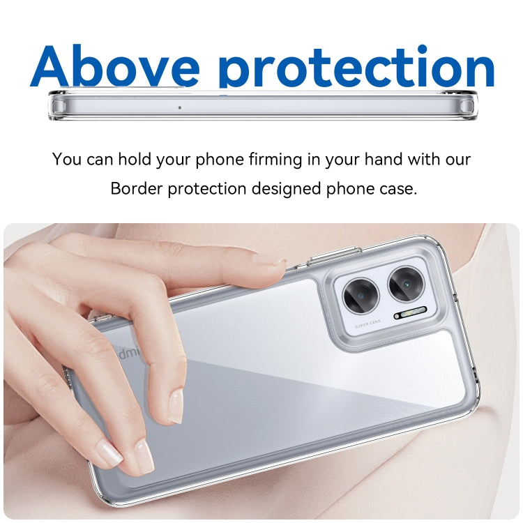 For Xiaomi Redmi 11 Prime Colorful Series Acrylic + TPU Phone Case