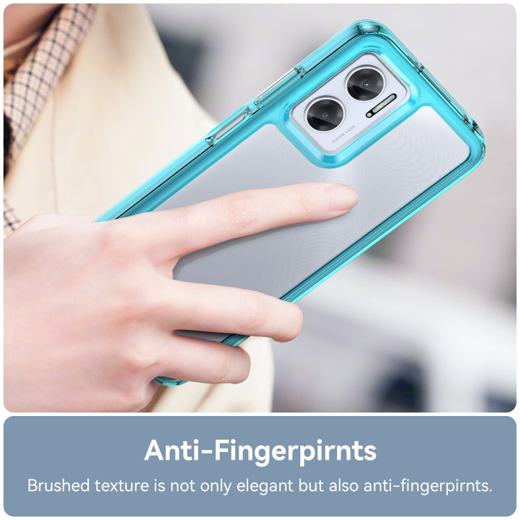 For Xiaomi Redmi 11 Prime Colorful Series Acrylic + TPU Phone Case