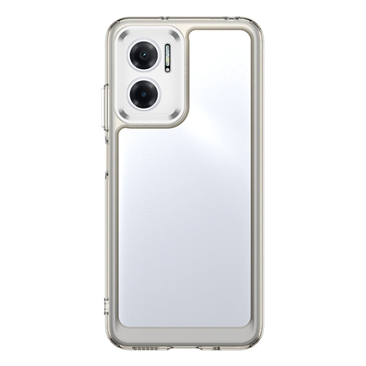 For Xiaomi Redmi 11 Prime Accurate Hole Colorful Series Acrylic + TPU Phone Case