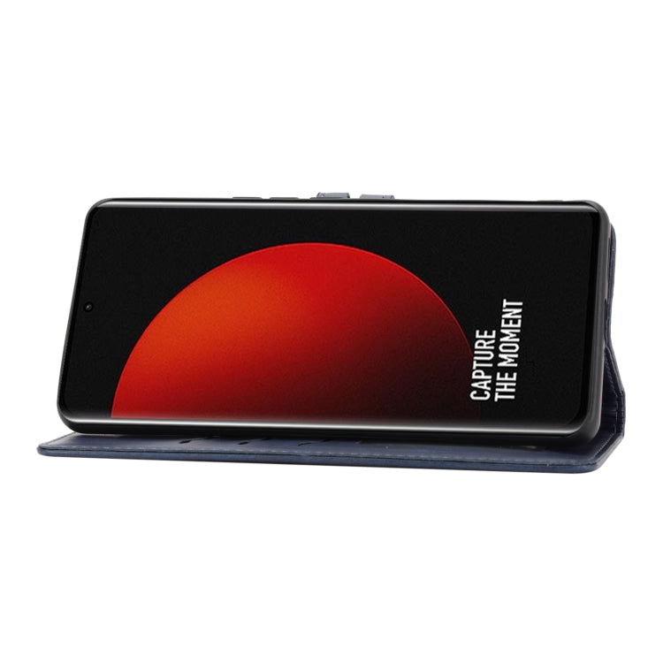 For Xiaomi 12S Ultra Embossed Happy Cat Pattern Flip Leather Phone Case