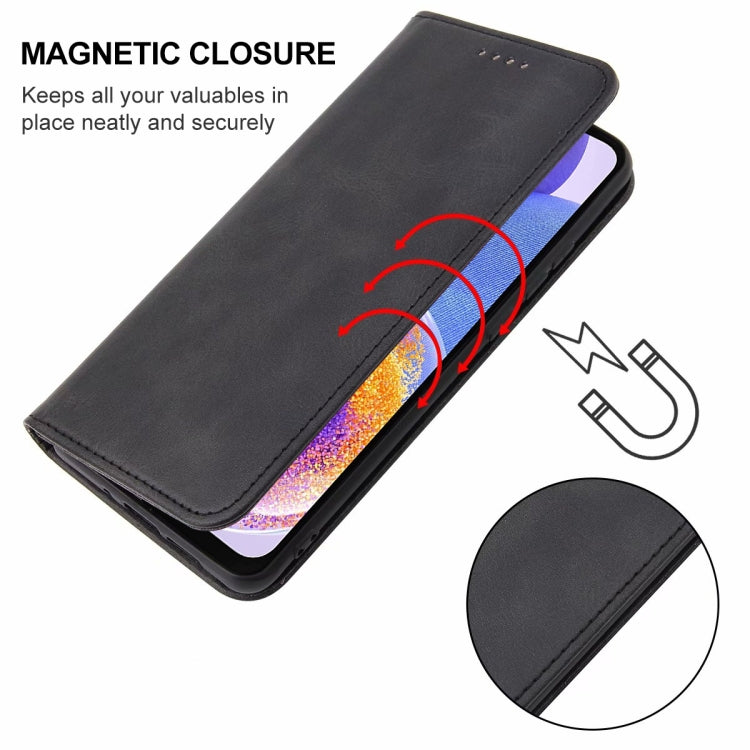 For Samsung Galaxy A23 4G Magnetic Closure Leather Phone Case