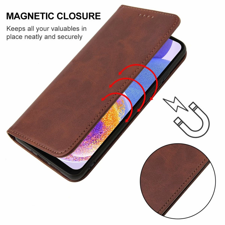 For Samsung Galaxy A23 4G Magnetic Closure Leather Phone Case