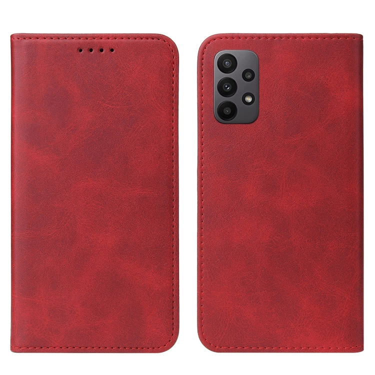 For Samsung Galaxy A23 4G Magnetic Closure Leather Phone Case