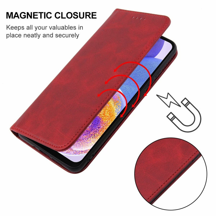 For Samsung Galaxy A23 4G Magnetic Closure Leather Phone Case
