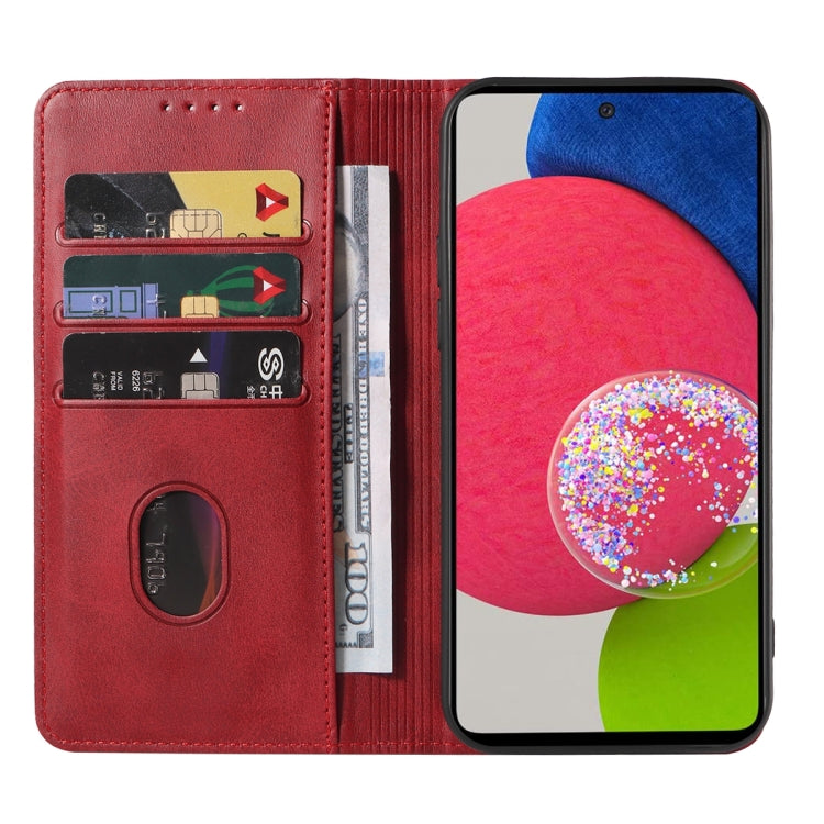 For Samsung Galaxy A52s 5G Magnetic Closure Leather Phone Case