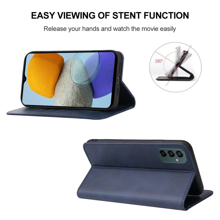 For Samsung Galaxy M23 5G  / F23 Magnetic Closure Leather Phone Case