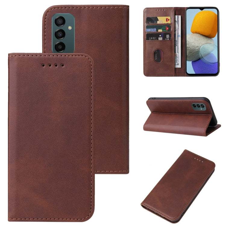For Samsung Galaxy M23 5G  / F23 Magnetic Closure Leather Phone Case
