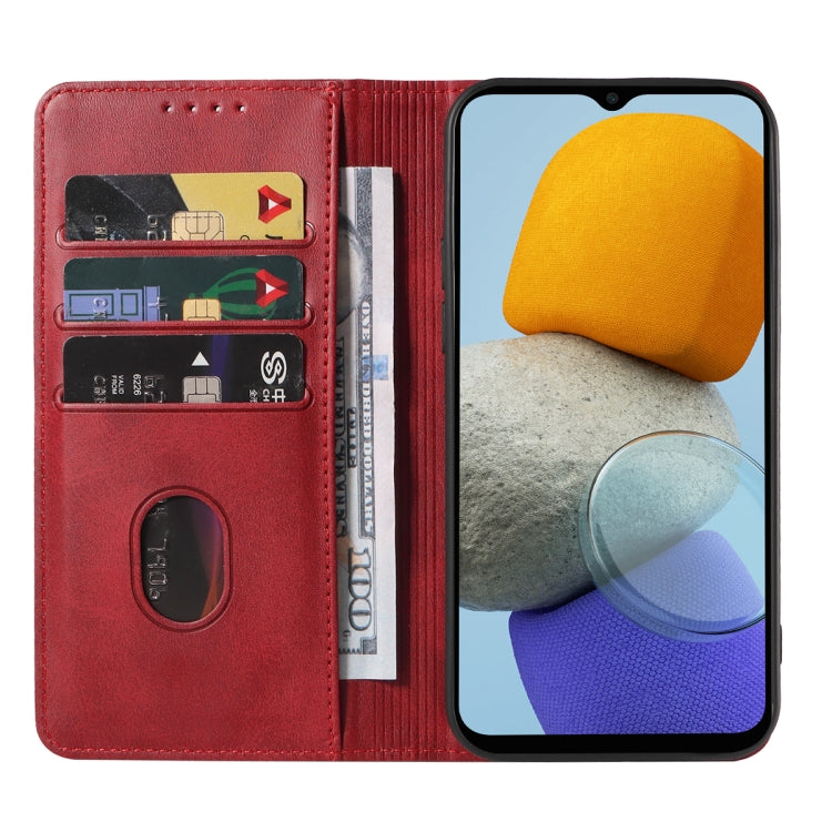 For Samsung Galaxy M23 5G  / F23 Magnetic Closure Leather Phone Case