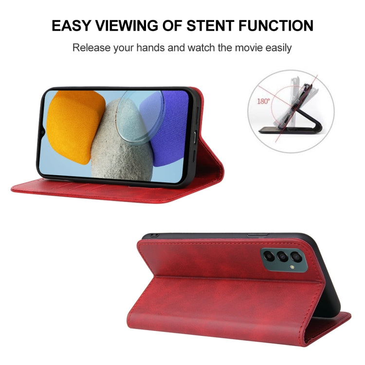 For Samsung Galaxy M23 5G  / F23 Magnetic Closure Leather Phone Case