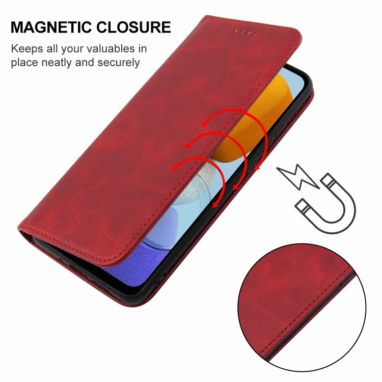 For Samsung Galaxy M23 5G  / F23 Magnetic Closure Leather Phone Case