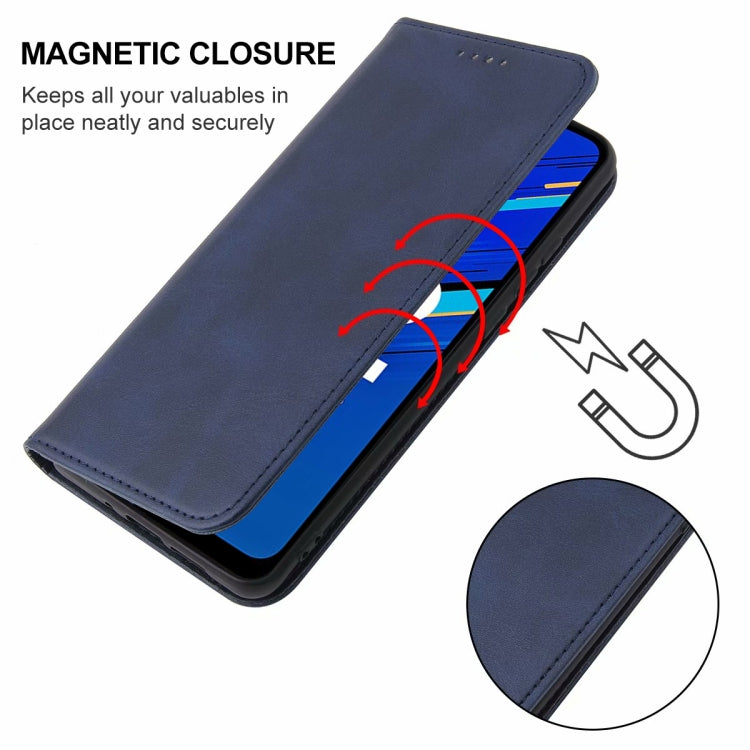 For Samsung Galaxy M32 5G Magnetic Closure Leather Phone Case