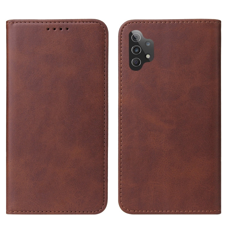 For Samsung Galaxy M32 5G Magnetic Closure Leather Phone Case