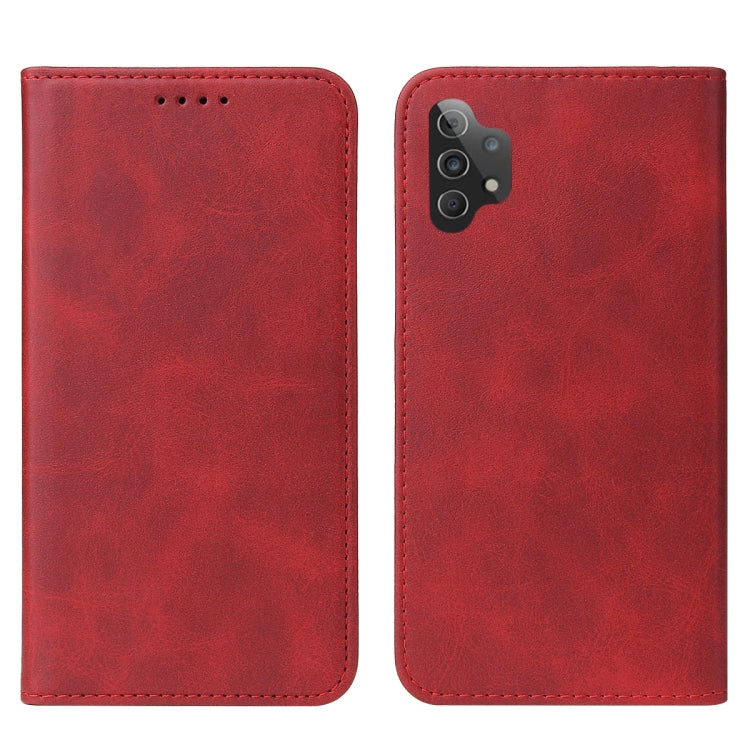For Samsung Galaxy M32 5G Magnetic Closure Leather Phone Case