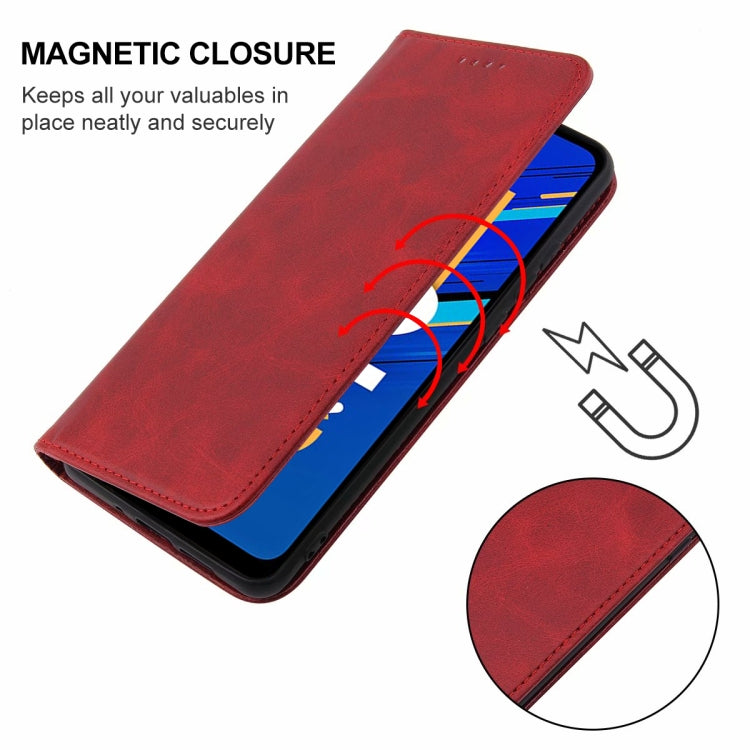For Samsung Galaxy M32 5G Magnetic Closure Leather Phone Case