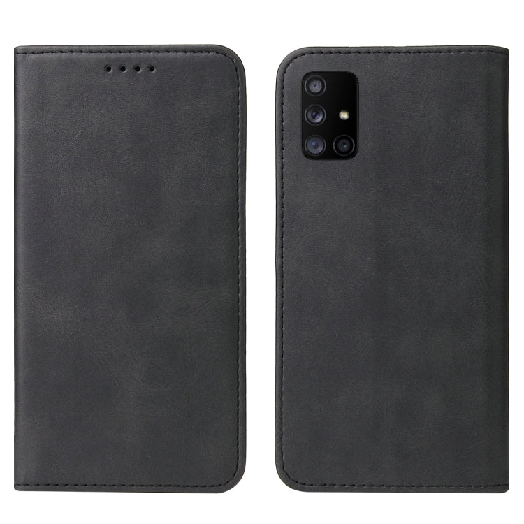 For Samsung Galaxy A71 5G Magnetic Closure Leather Phone Case